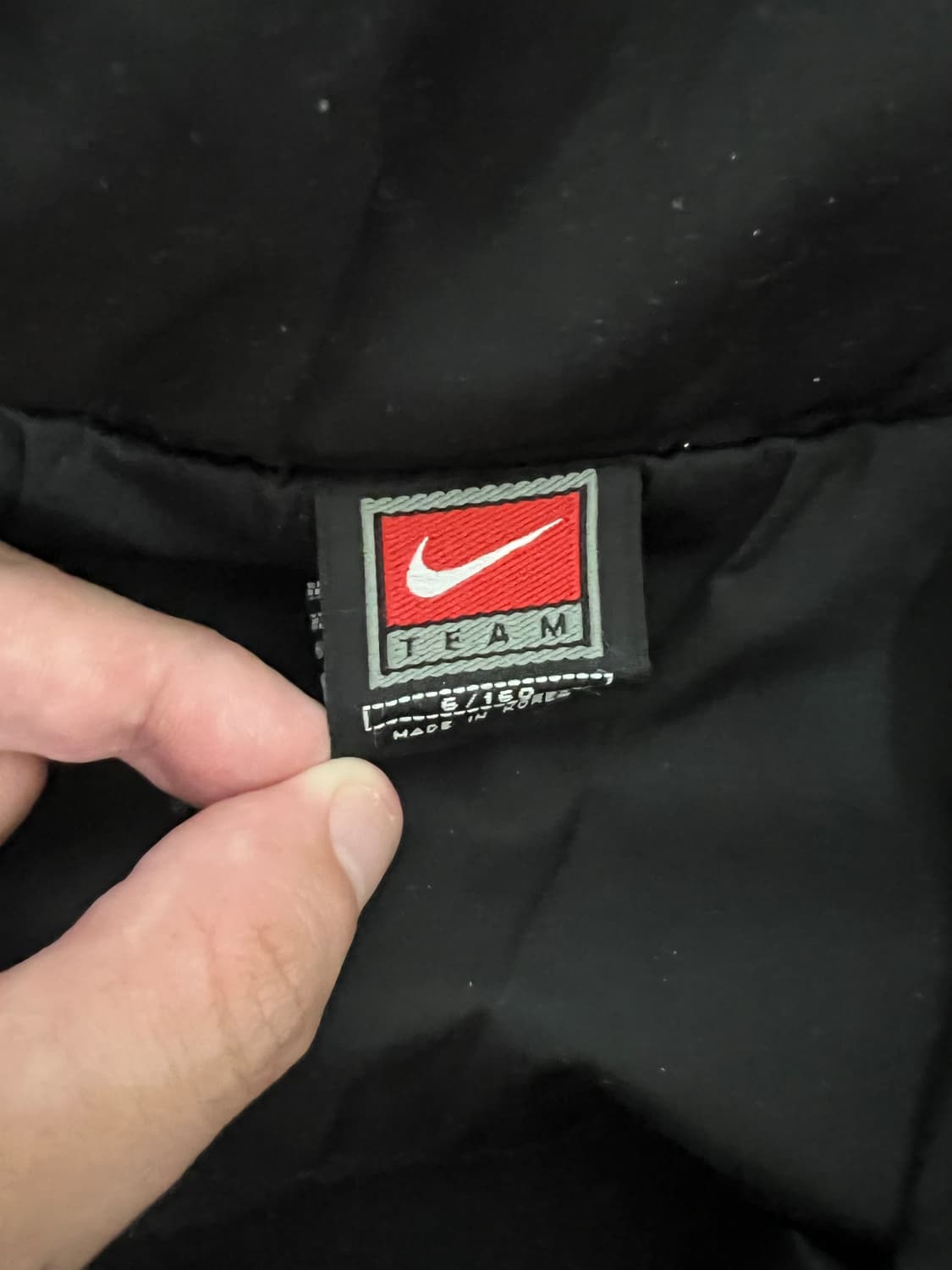 00s 나이키 올드스쿨 레드 블랙 바람막이 상품이미지3