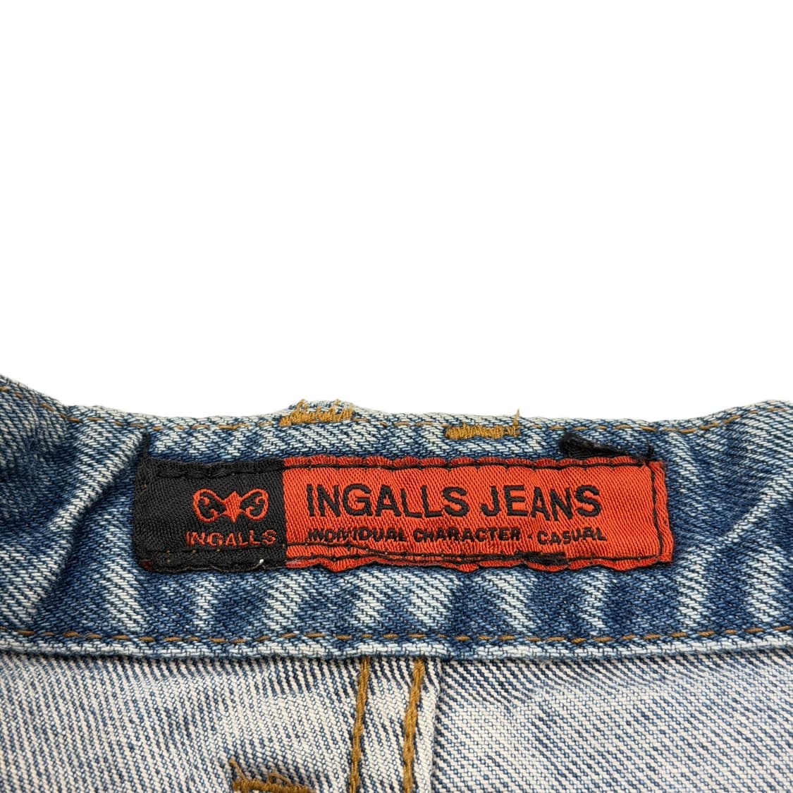 INGALLS JEANS 빈티지 프린팅 와이드 데님 팬츠 바지 상품이미지4
