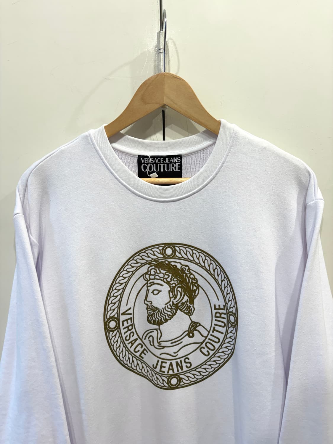 베르사체 진 쿠튀르 제우스 인타르시아 스웻 셔츠 상품이미지2