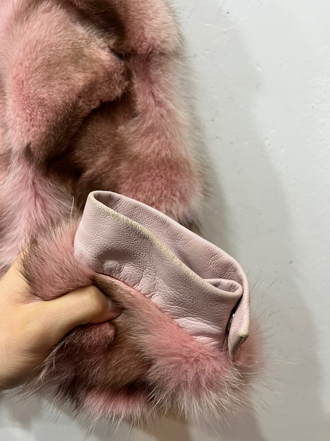 폭스퍼 양가죽 후드 자켓 상품이미지8