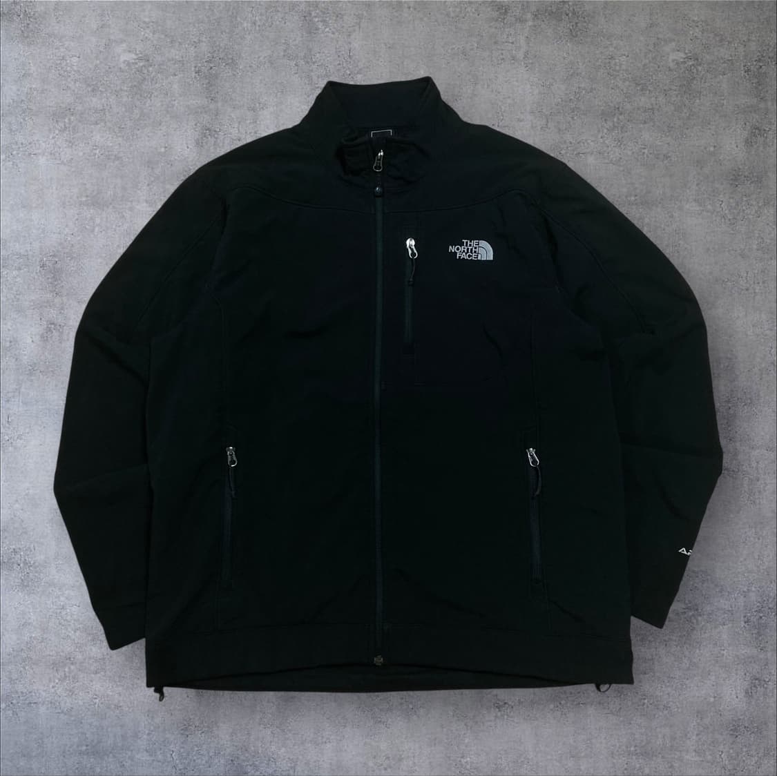노스페이스 스몰 로고 블랙 트랙 자켓 상품이미지1