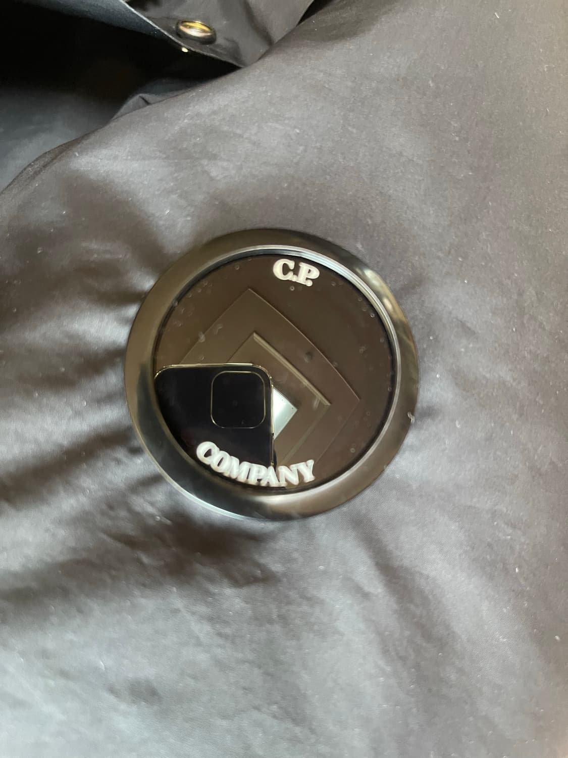 CP컴퍼니 Micro-M 고글 롱 다운 파카 블랙 상품이미지7