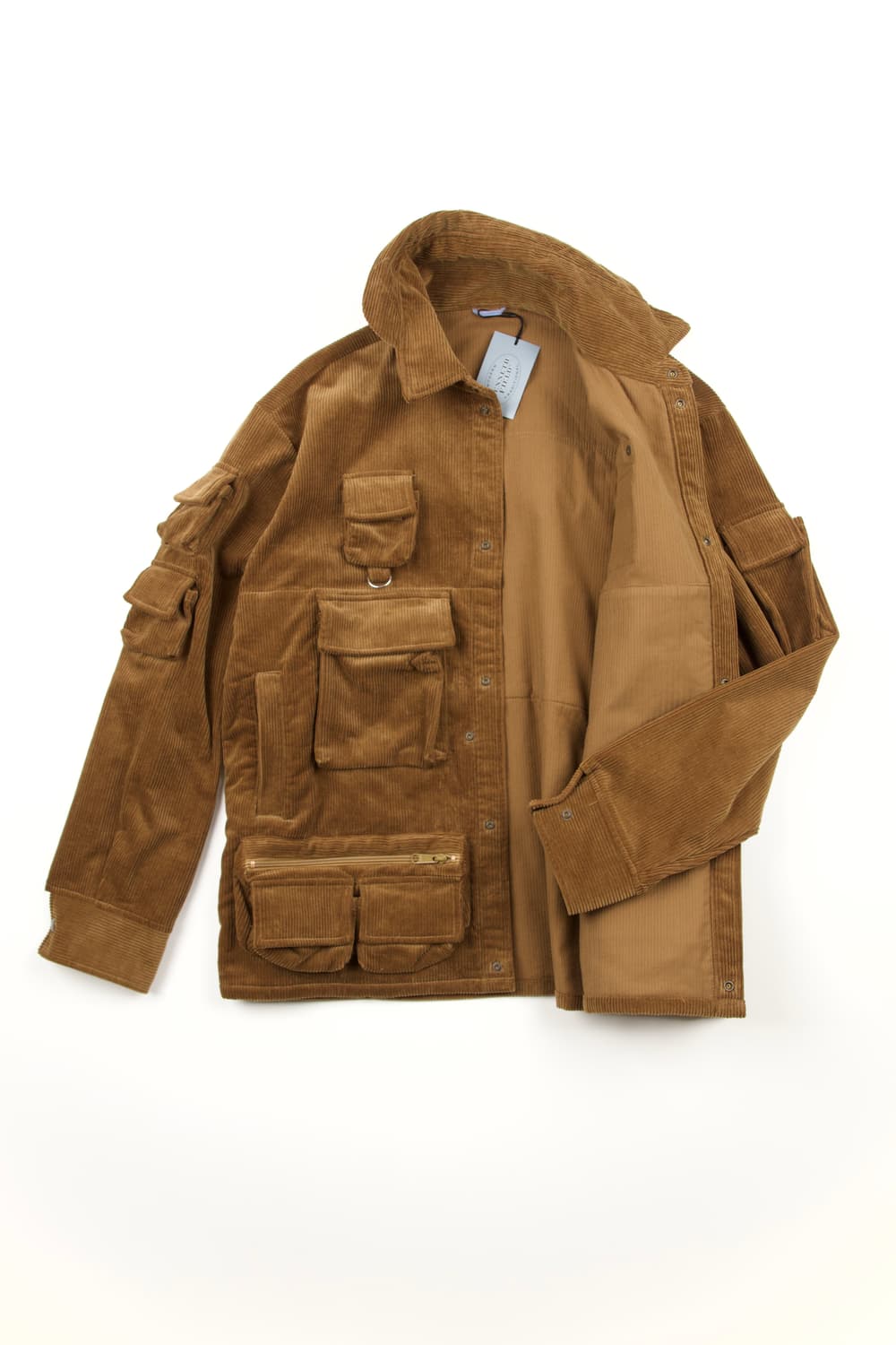 Kenneth field 리버가이드 자켓 8웨일스 코듀로이 탄 상품이미지3