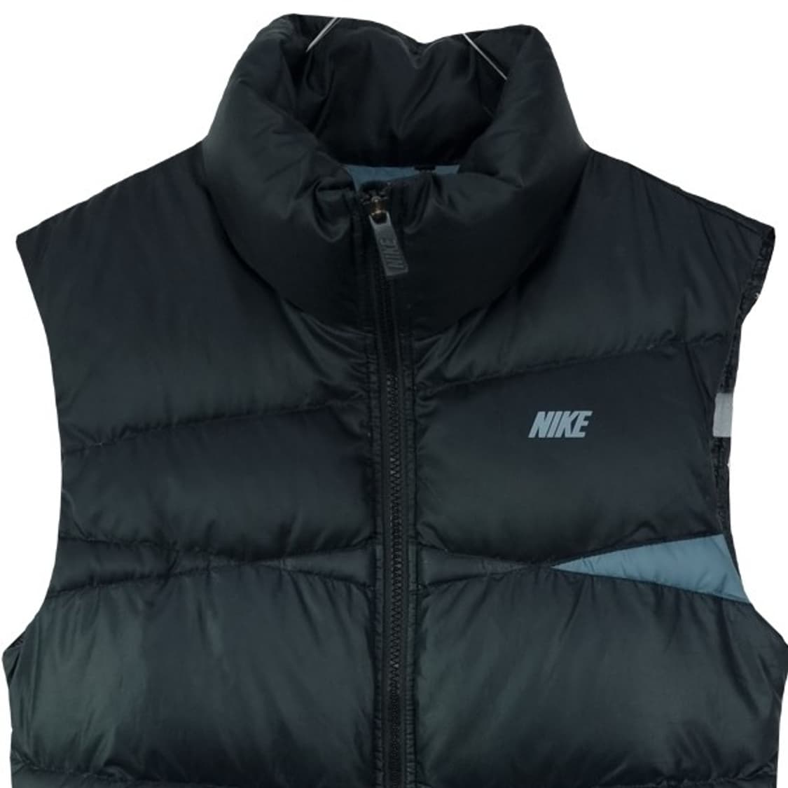 [나이키] 로고 프린팅 덕다운 패딩 베스트 조끼 블랙 M19769 상품이미지4