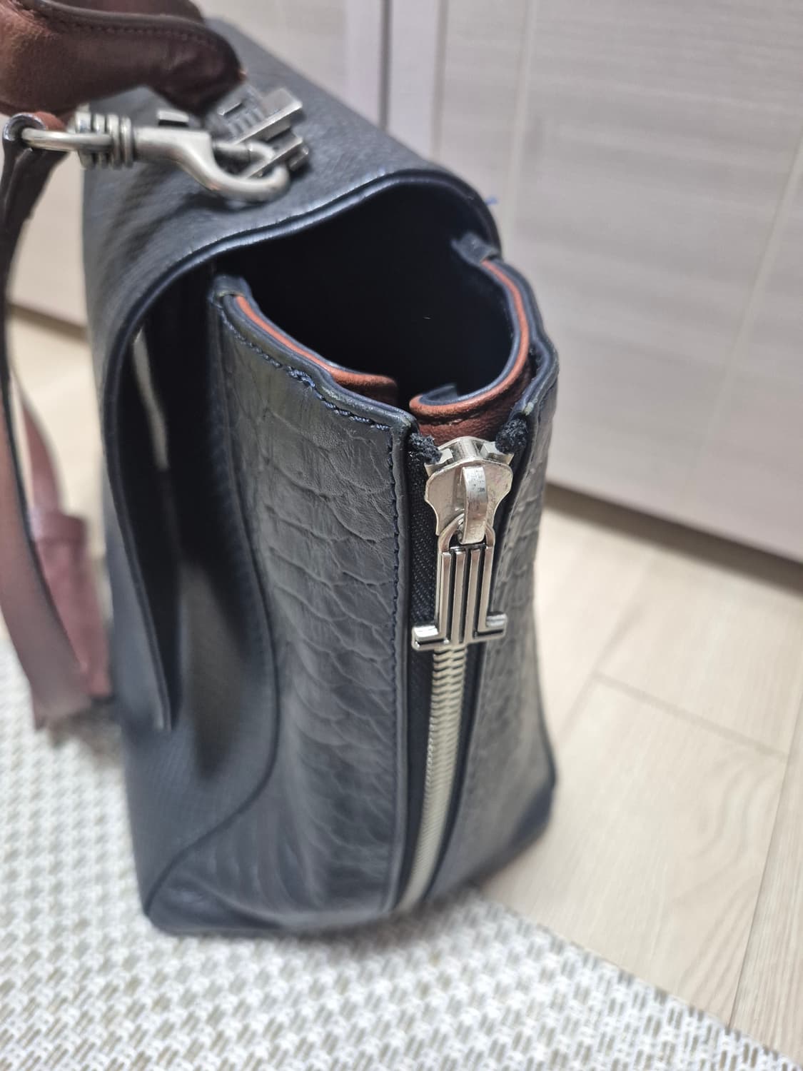 랑방 컬렉션 리얼가죽 토드백 숄더백 상품이미지9