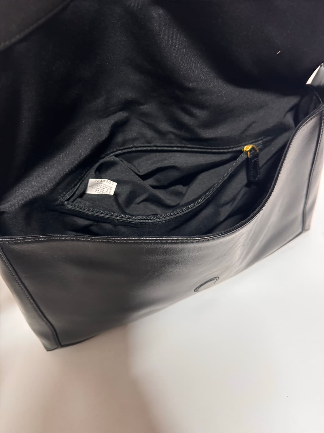 루에브르 삭 드 자뎅 블랙 라지 숄더백 상품이미지5