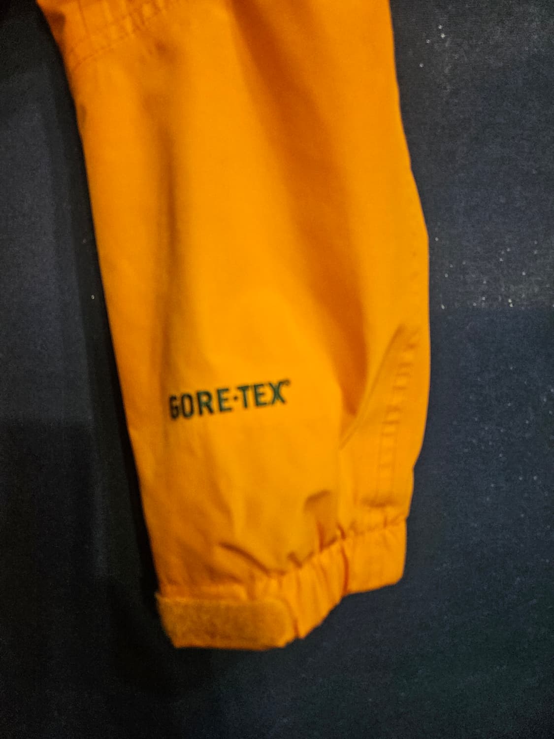 코오롱스포츠 고어텍스 오렌지 남성 100 등산복 바람막이 자켓  상품이미지5