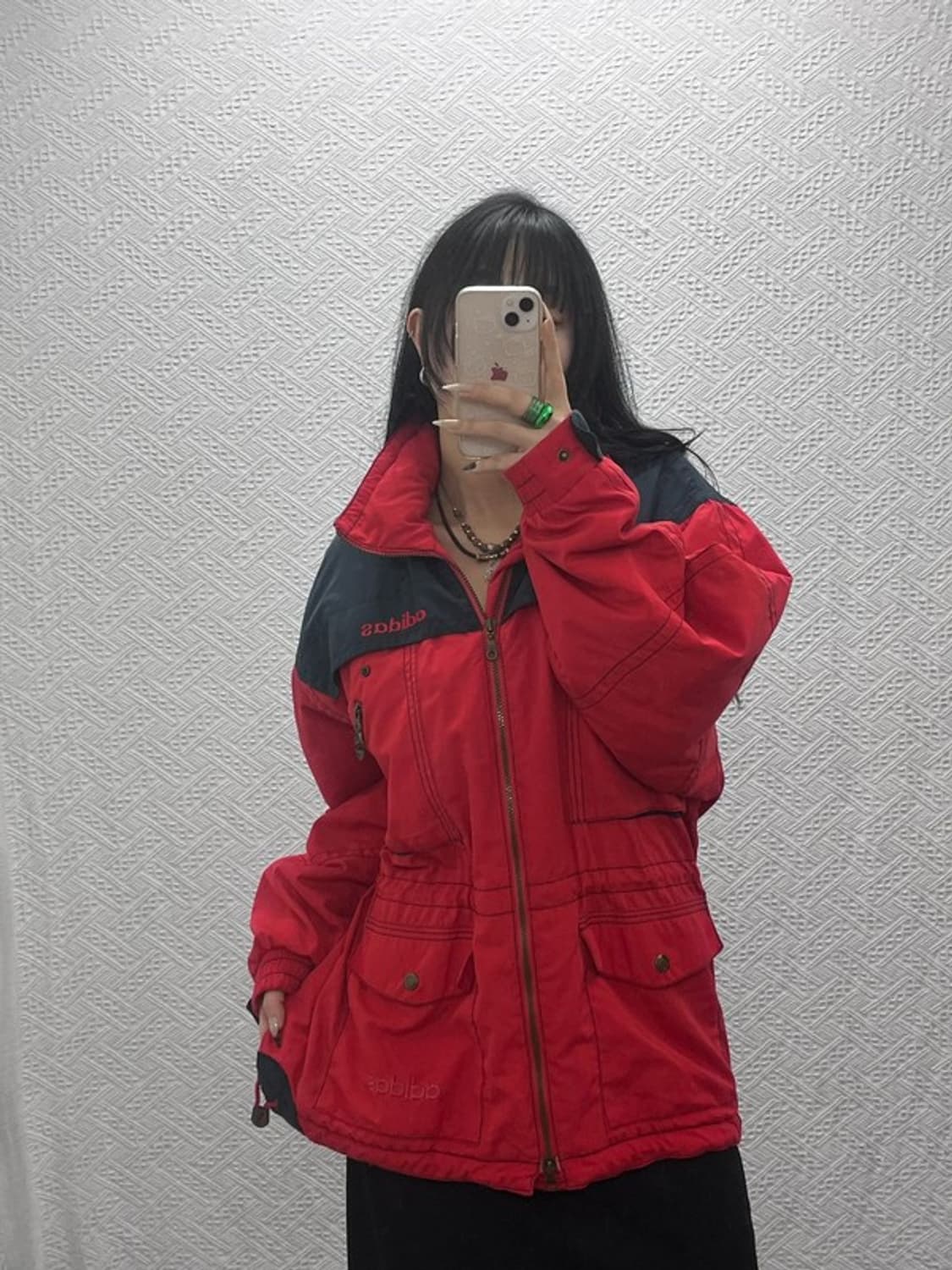 아디다스 올드스쿨 멀티포켓 워크 바람막이 자켓 105 C08441 상품이미지2