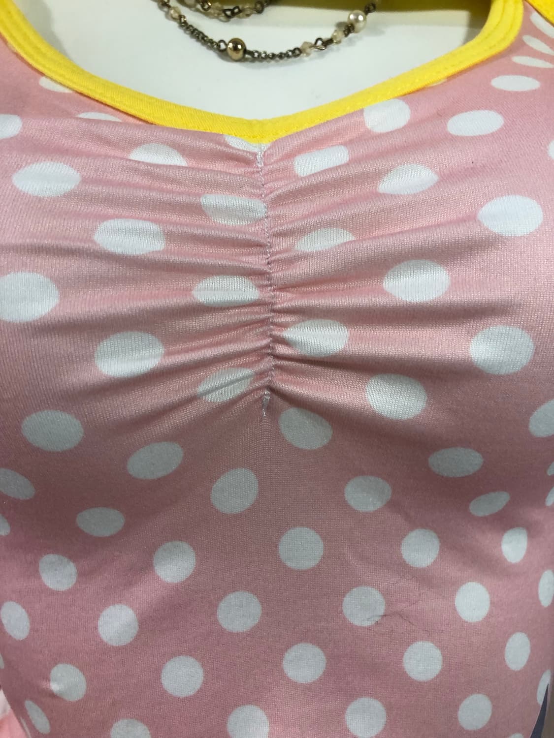 cutie crop dot sleeveless 상품이미지4