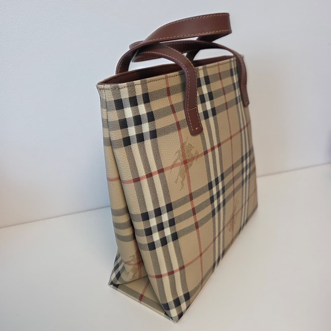 BURBERRY 버버리 정품 토트백 스퀘어백 빈티지체크 클래식 상품이미지10