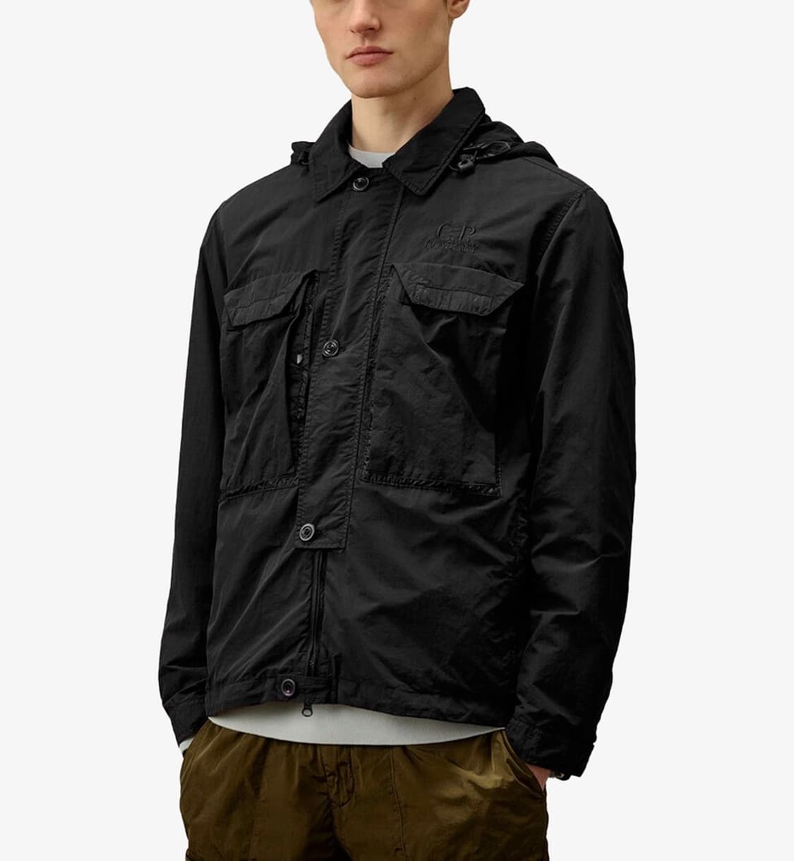 씨피컴퍼니 플랫 나일론 고글 셔츠 자켓 상품이미지1