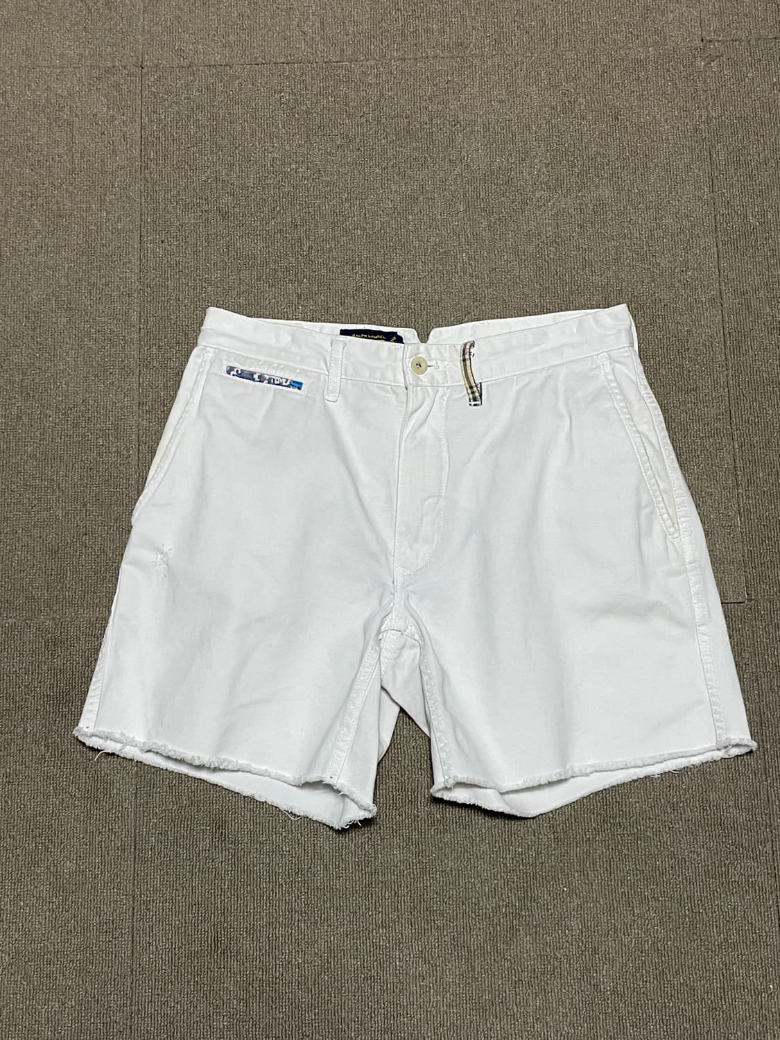 00s 랄프로렌 럭비 ideal 지퍼 컷오프 쇼츠 J02913 상품이미지2