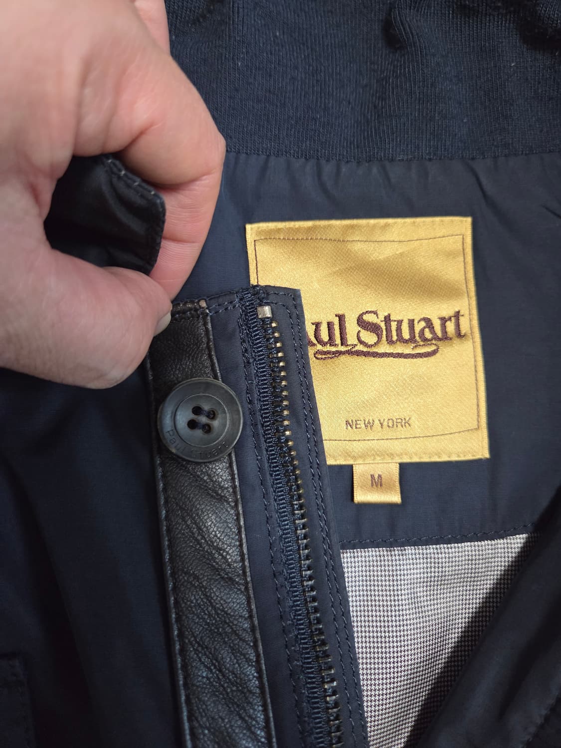 [정품/상태A] 폴스튜어트(Paul Stuart) 뉴욕 - 가죽 트림 나 상품이미지4