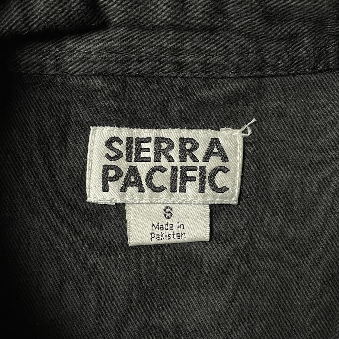 SIERRA PACIFIC 시에라퍼시픽 블랙 코튼 셔츠 A00674 상품이미지9