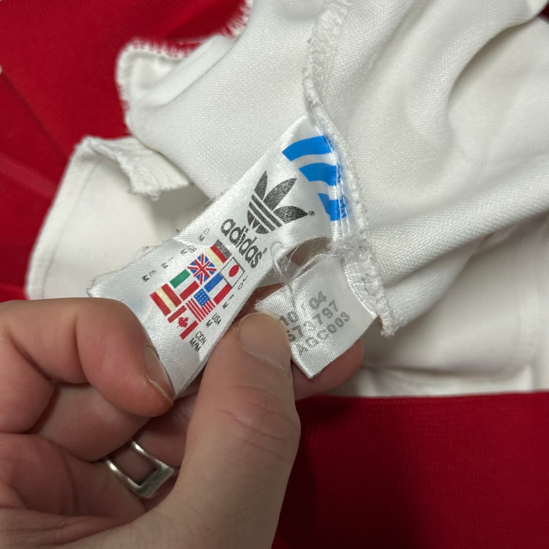 아디다스 00s 파이어버드 뉴욕 집업 져지 자켓 상품이미지9