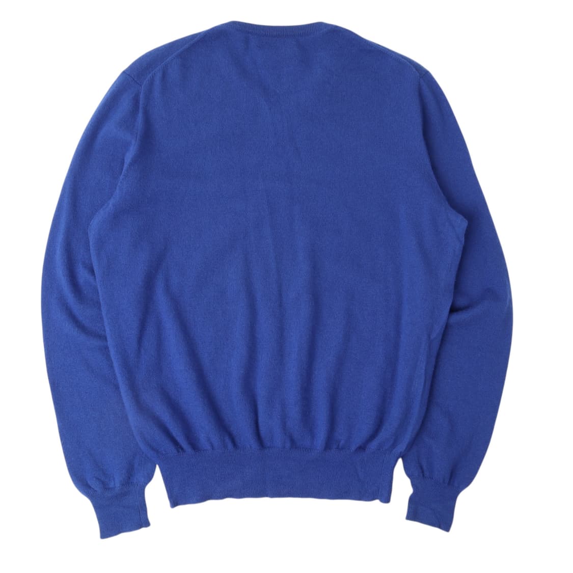 폴로 랄프로렌 블루 메리노 울 브이넥 니트 상품이미지5