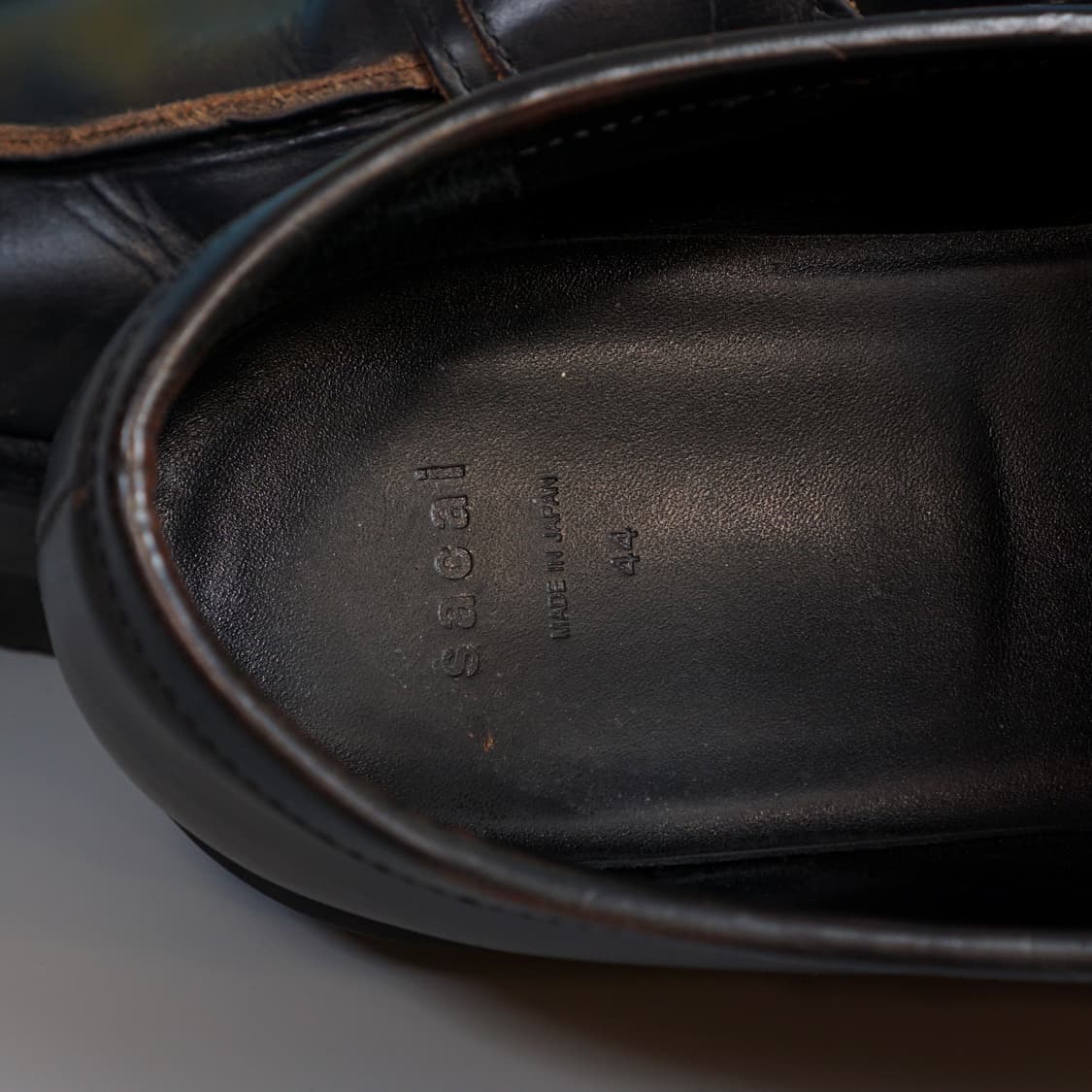 사카이 레더 더블 페니로퍼 상품이미지6