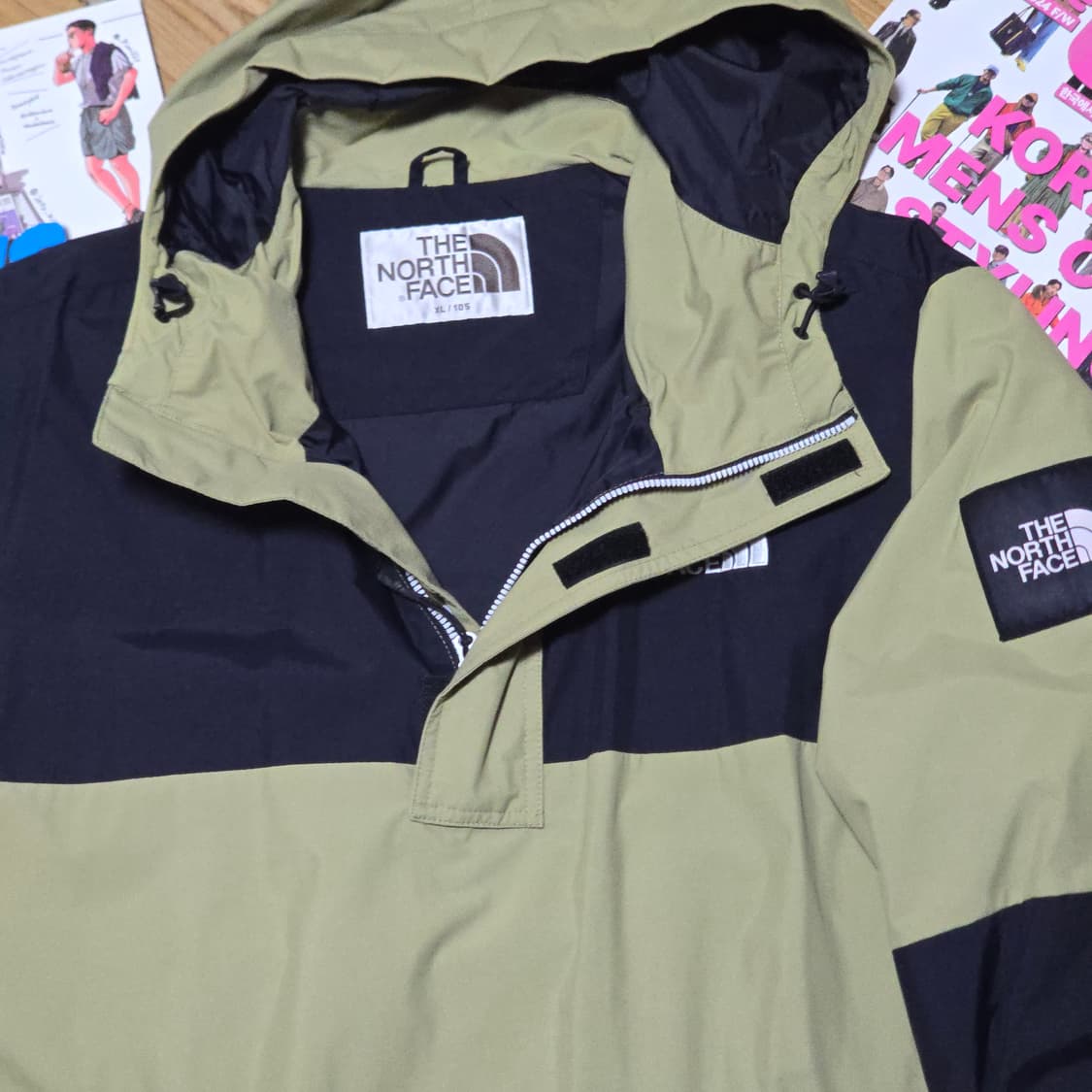 노스페이스 하프 집업 윈드브레이커 fw 상품이미지3
