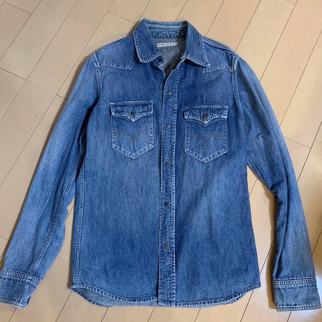 (40) 풀카운트 fullcount 데님 웨스턴 셔츠 상품이미지1