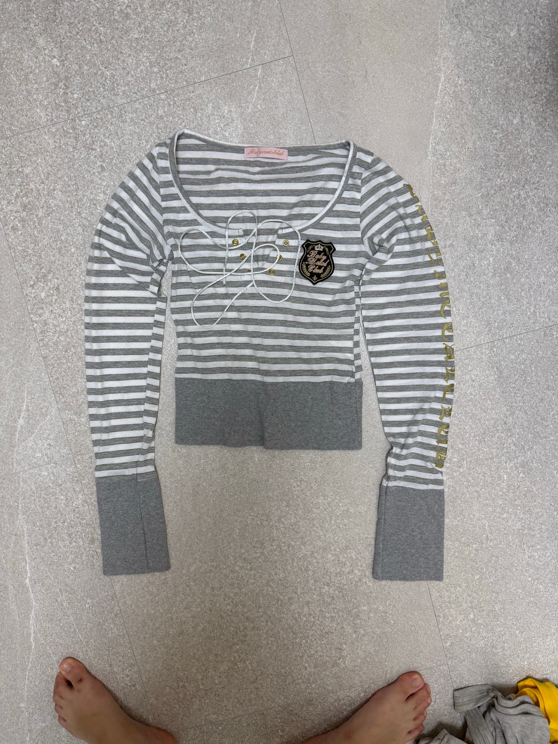 Aria top (gray) 상품이미지2