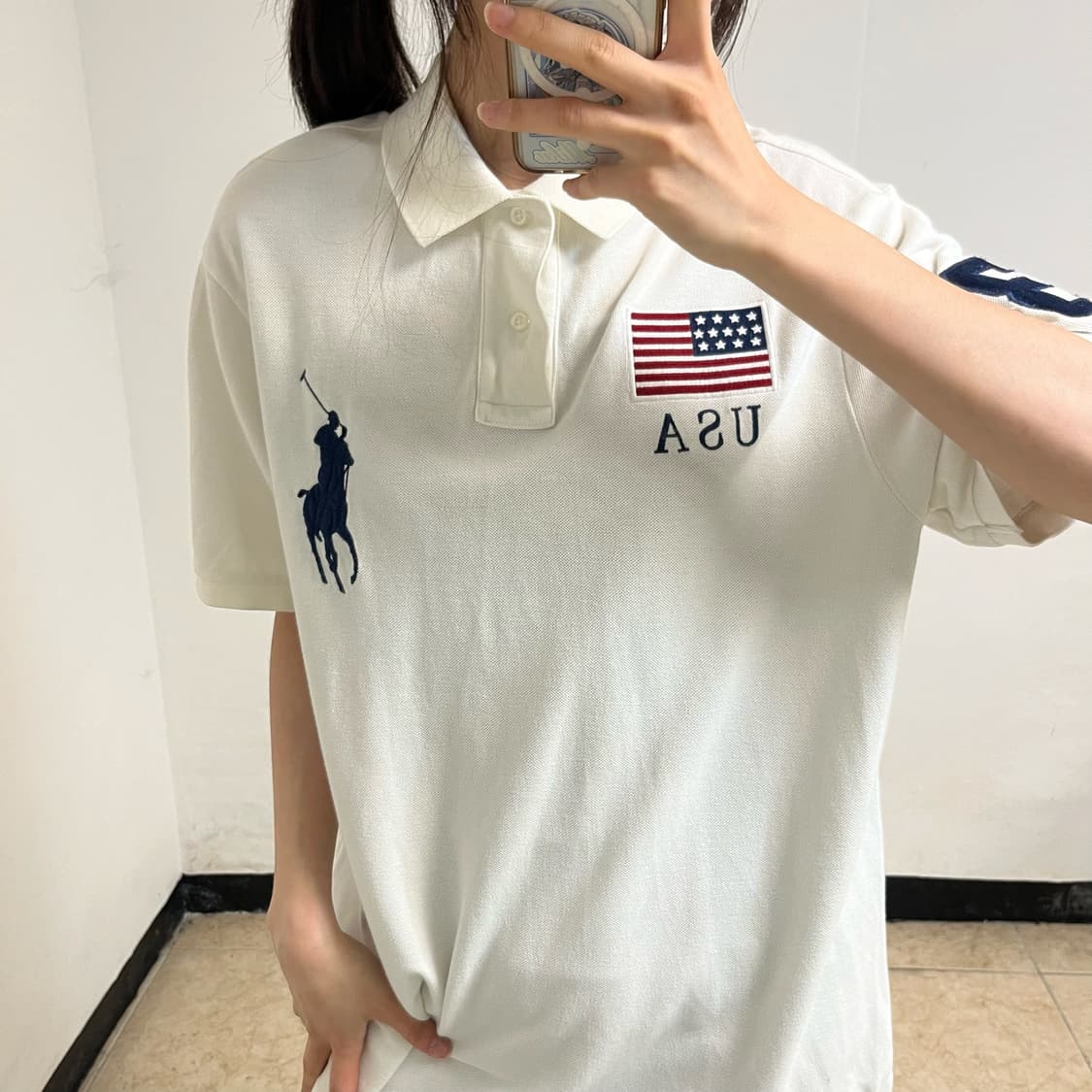Polo Big Pony USA Collar Tee 상품이미지2