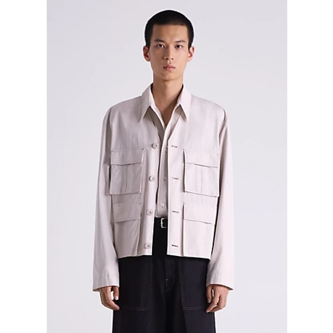 [48] 르메르 브이넥 셔츠 펠리칸 그레이 상품이미지4