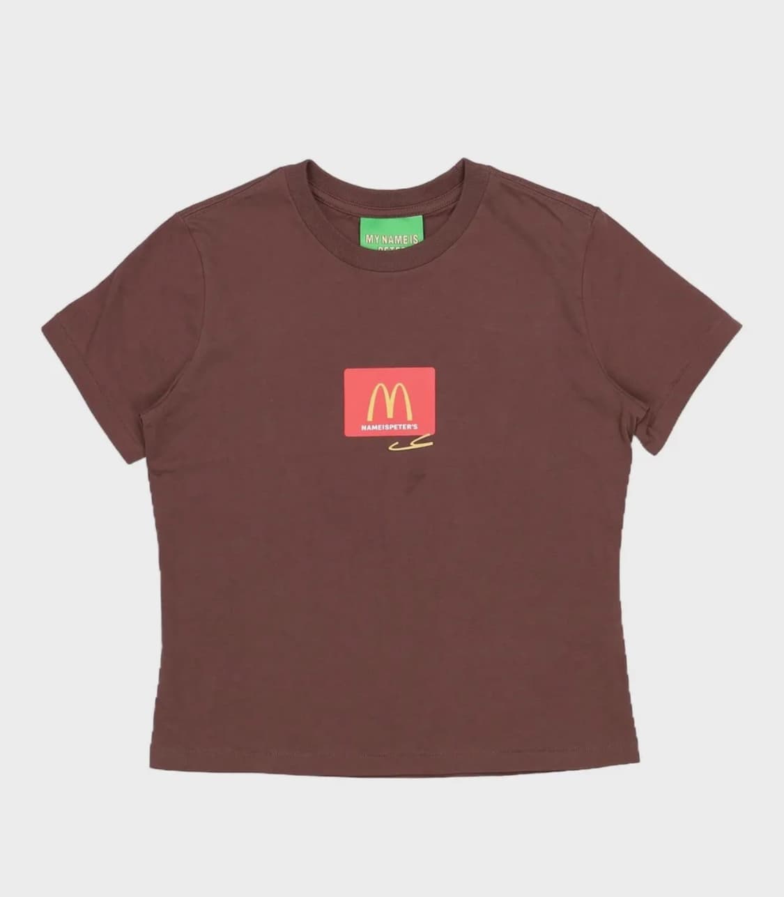 마이네임이즈피터 맥도날드 티셔츠 판매 합니다! 상품이미지2