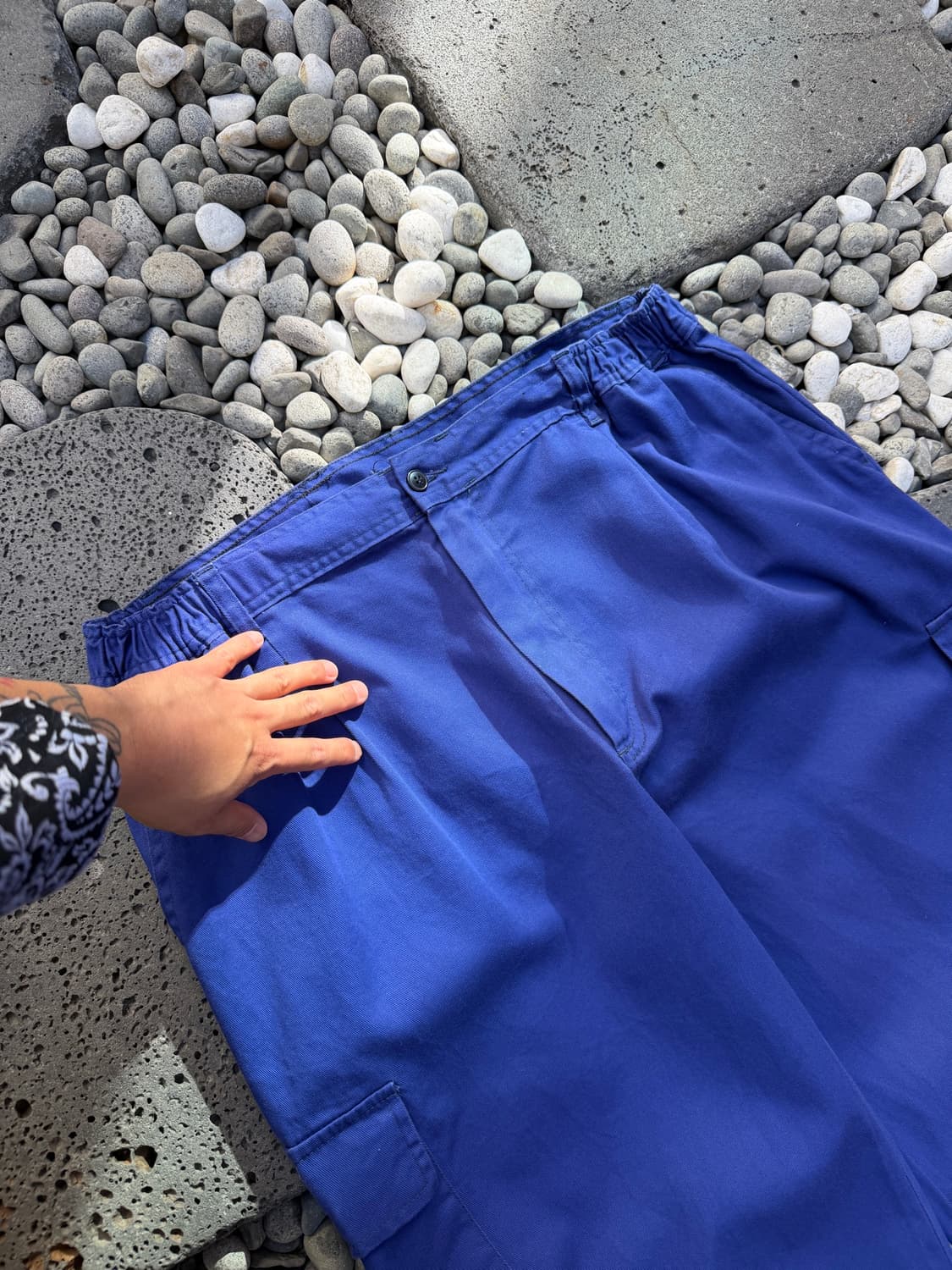 90s EURO VINTAGE WIDE WORK PANTS 프렌치워크팬츠 상품이미지7