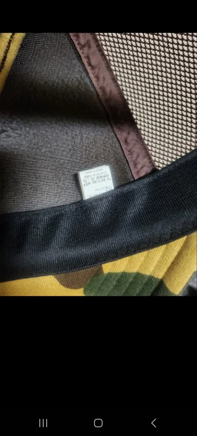 베이프 모자 베이프스타 메쉬캡  상품이미지7