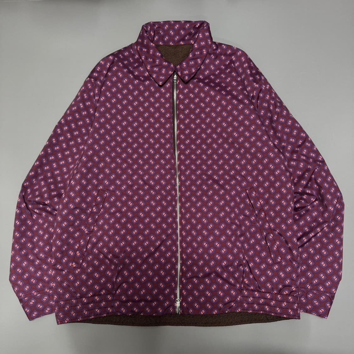 빔즈 플러스(BEAMS+) 브라운 나일론 폴리우레탄 혼방 리버시블 블루종 상품이미지9