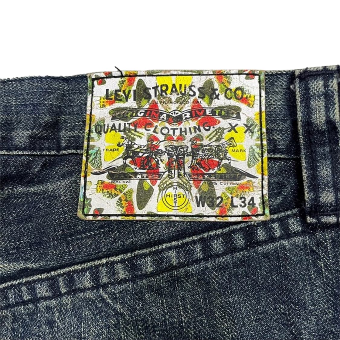 32) 리바이스 x 데미안 허스트 스컬 데님 한정판 상품이미지3
