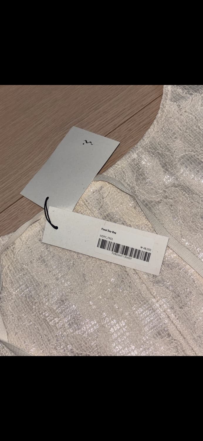 포에브 플로럴 메쉬백(새상품) 상품이미지2