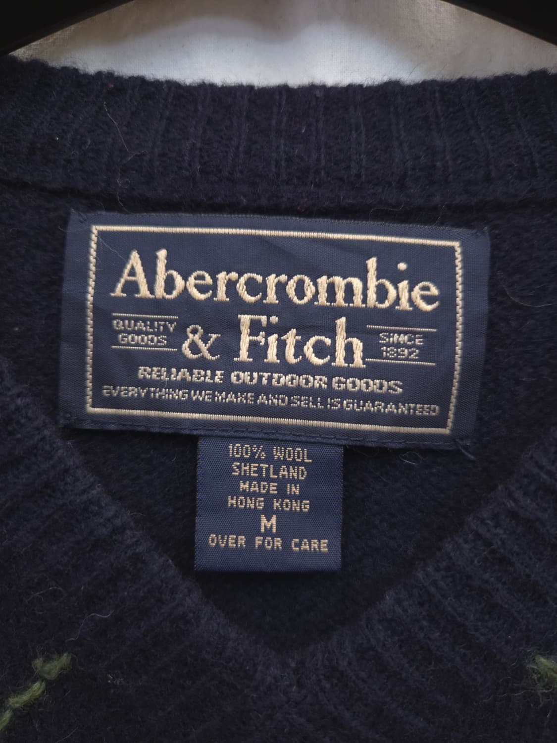 아베크롬비 아가일 니트 남성 상품이미지2