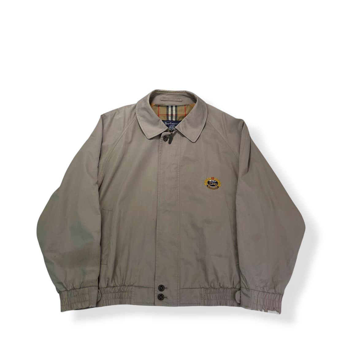 100 버버리 아카이브 로고 블루종 자켓 상품이미지1