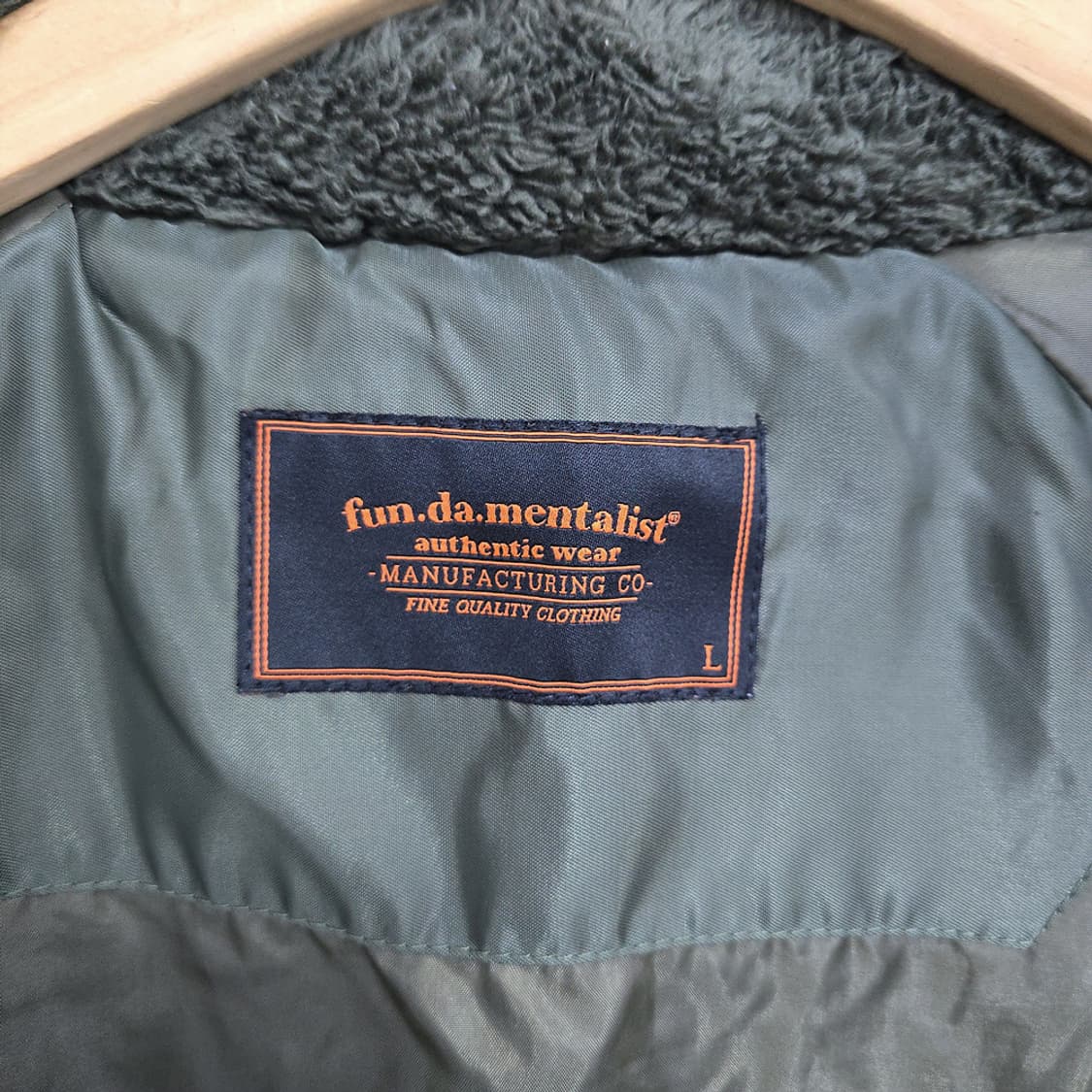 펀더멘탈리스트(fundamentalist) 보아 플리스 자켓 XL 상품이미지6