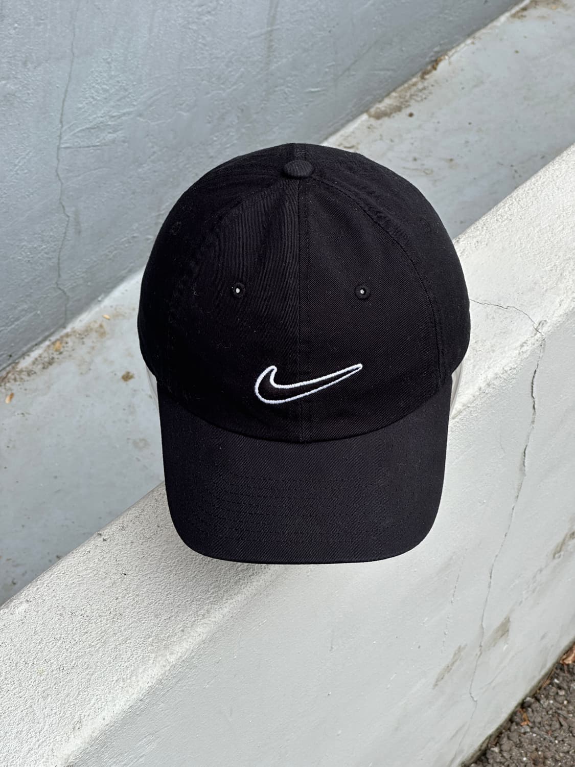 [F] 나이키 로고 블랙 볼캡 모자 상품이미지1