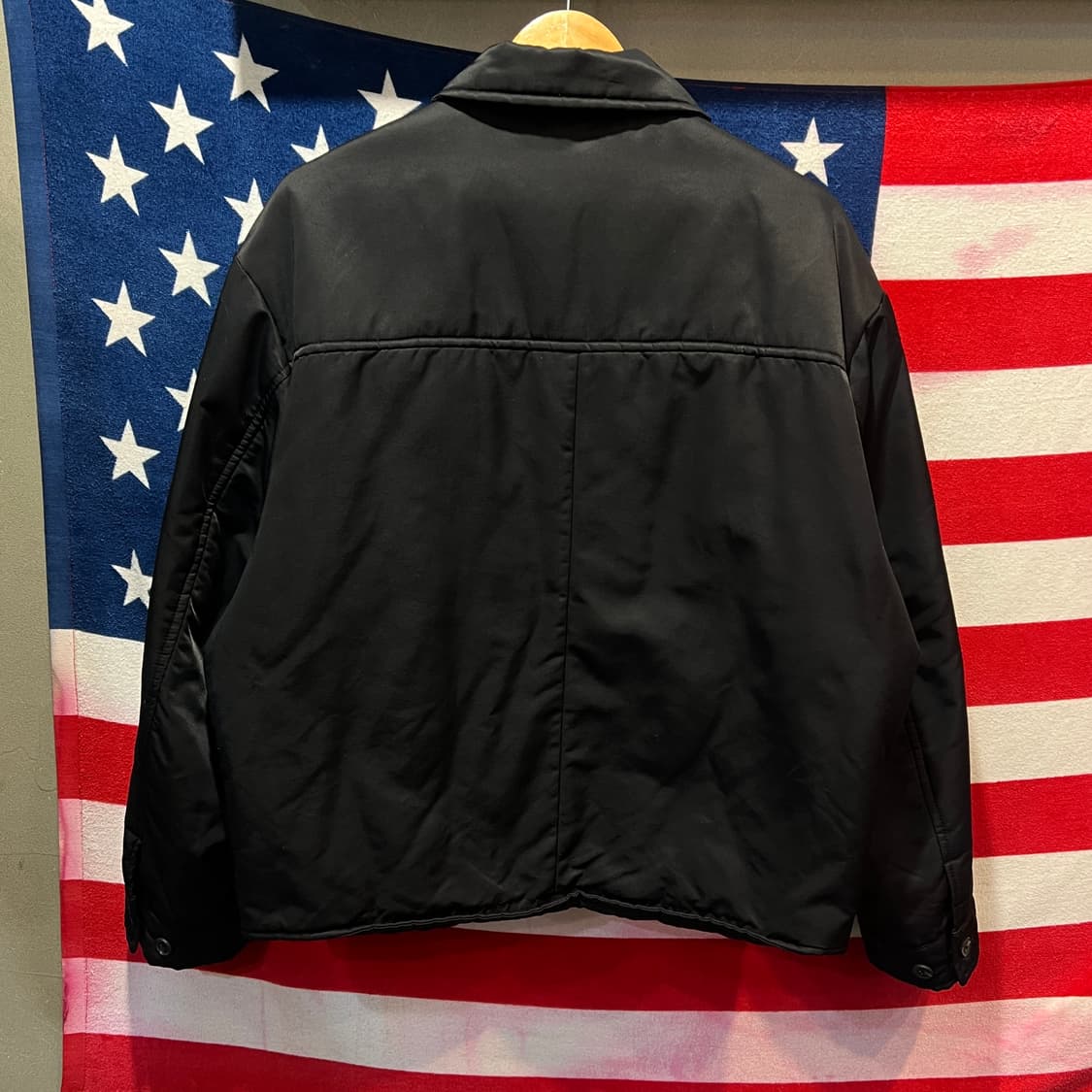 ZAVANAS 블랙 봄버자켓 상품이미지2