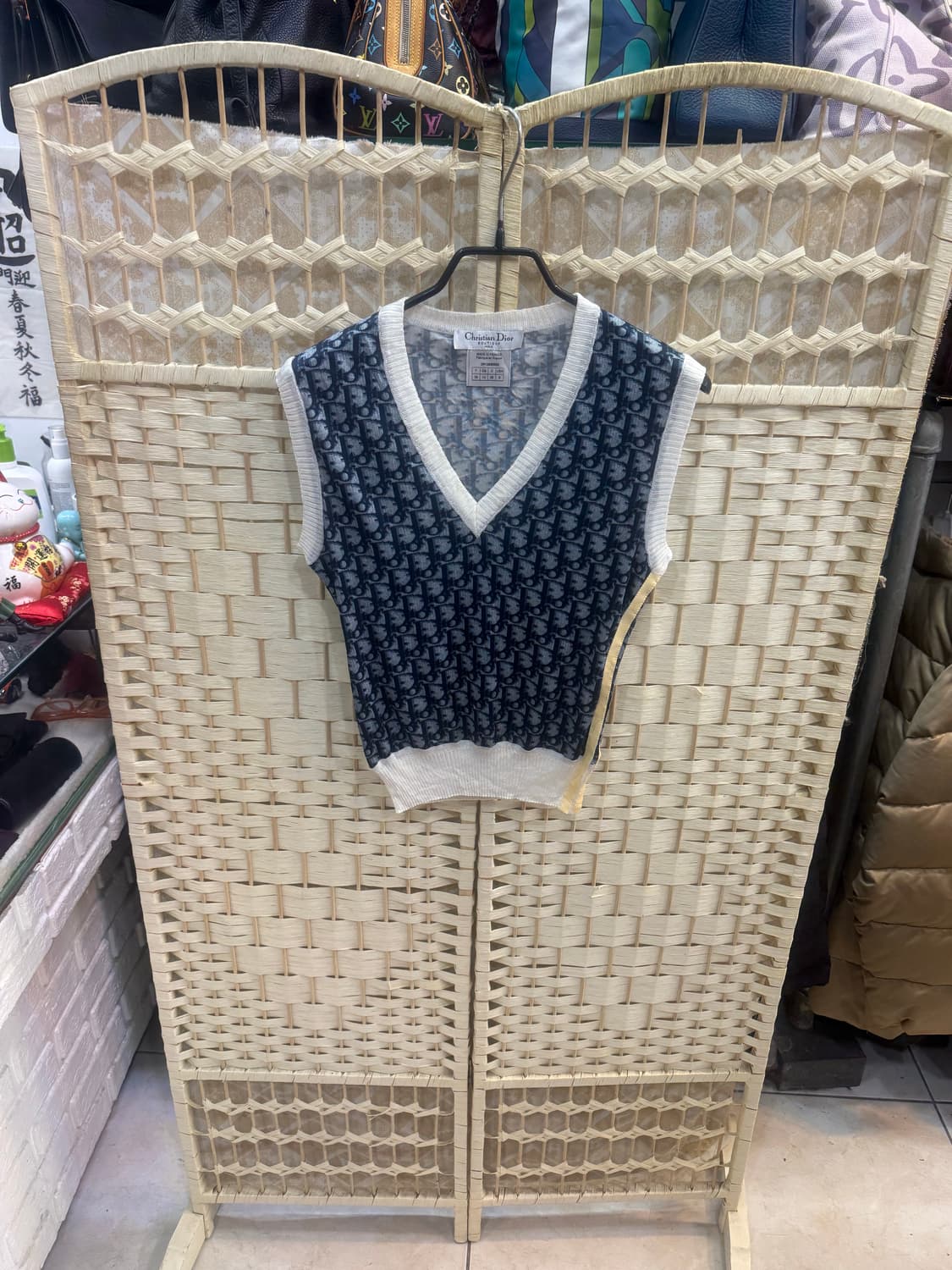 38/55 정품 디올 오빌리크 비스코사 조끼 팝니다 상품이미지1