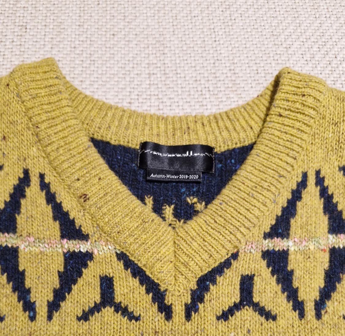 커스텀멜로우 블랙라벨 노르딕 니트 베스트 100 상품이미지3