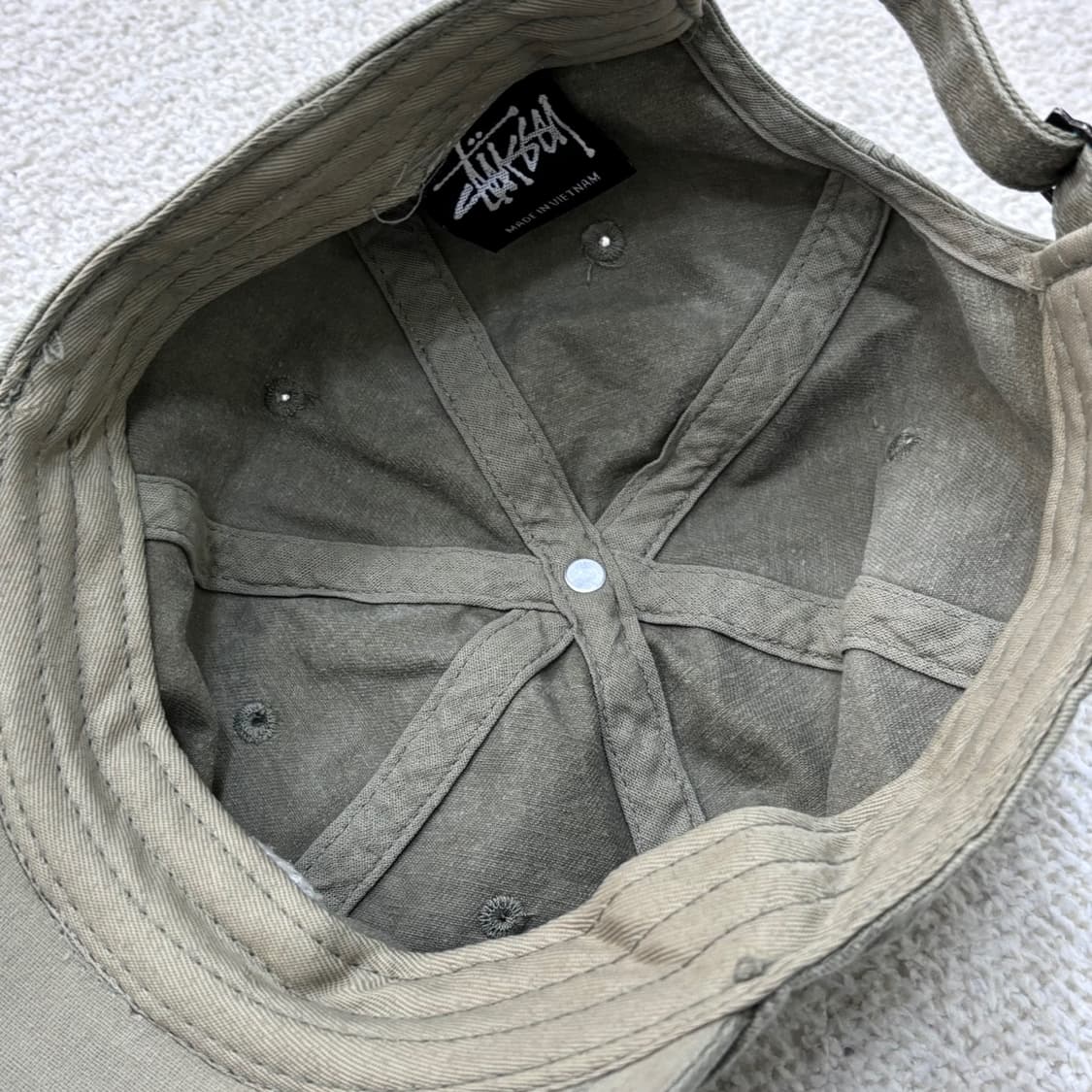 F 빈티지 피그먼트 볼캡 0310E 상품이미지6