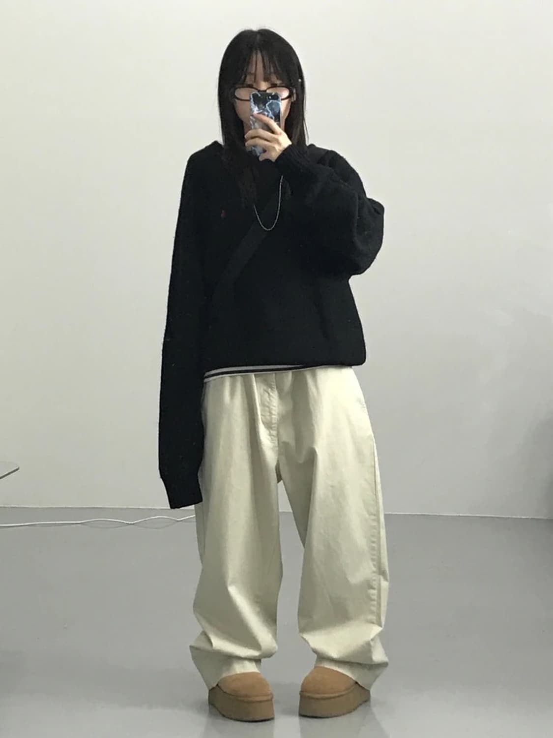 Polo by Ralph Lauren Black Shetland Knit 상품이미지1