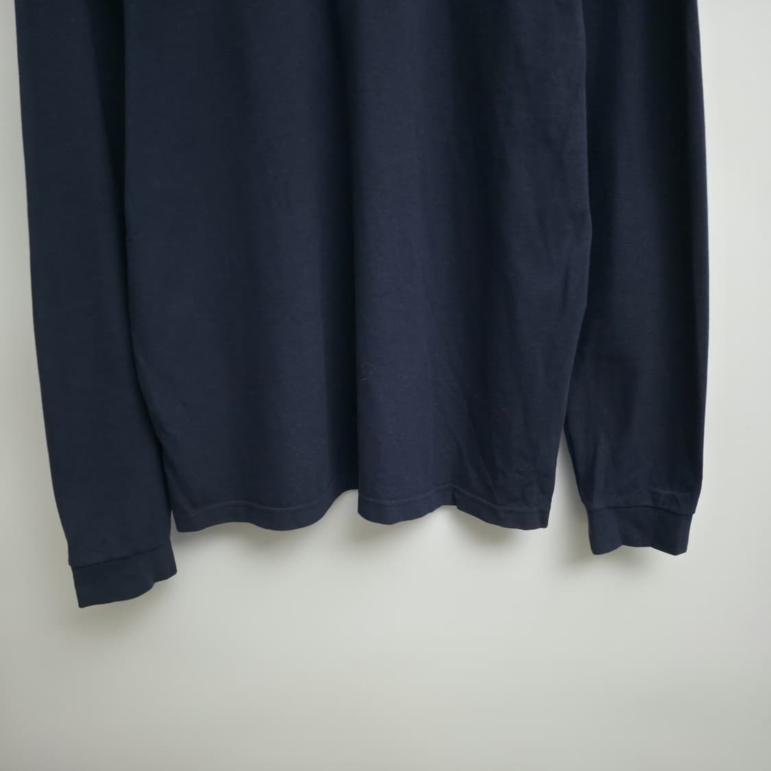 [XL] 라코스테 네이비 긴팔 카라티 상품이미지3