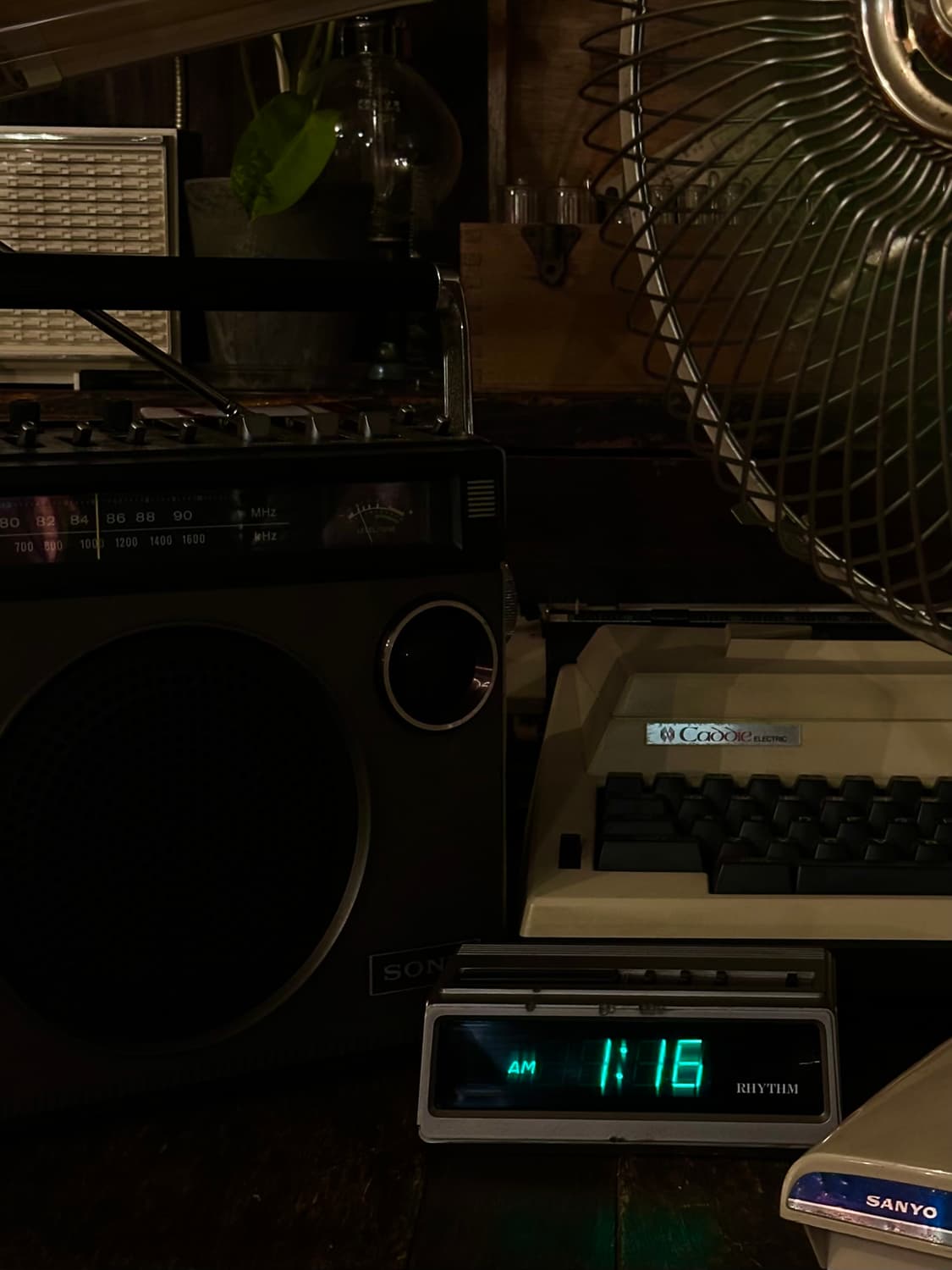 일본 빈티지 디지털 탁상 알람 시계 상품이미지3