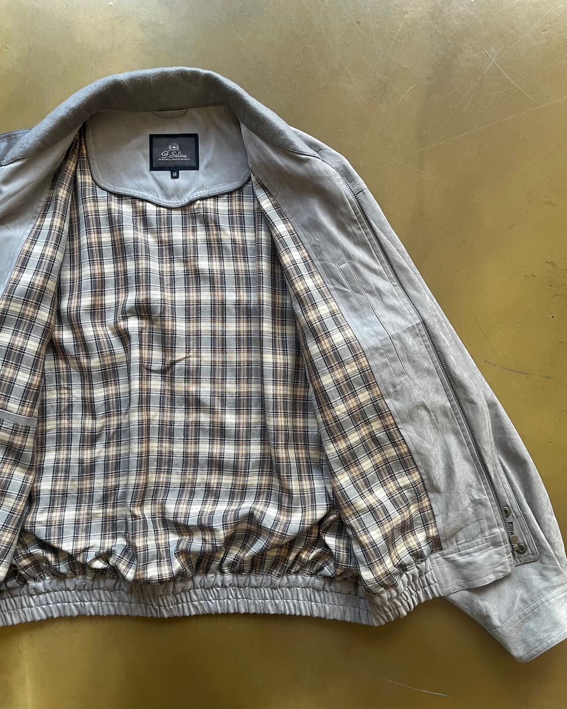 90s G.Selina Double Big Pocket Bomber 상품이미지8