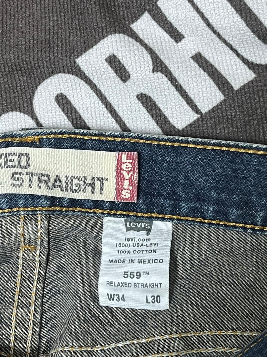 00s) 리바이스 559 34 x 30 상품이미지3