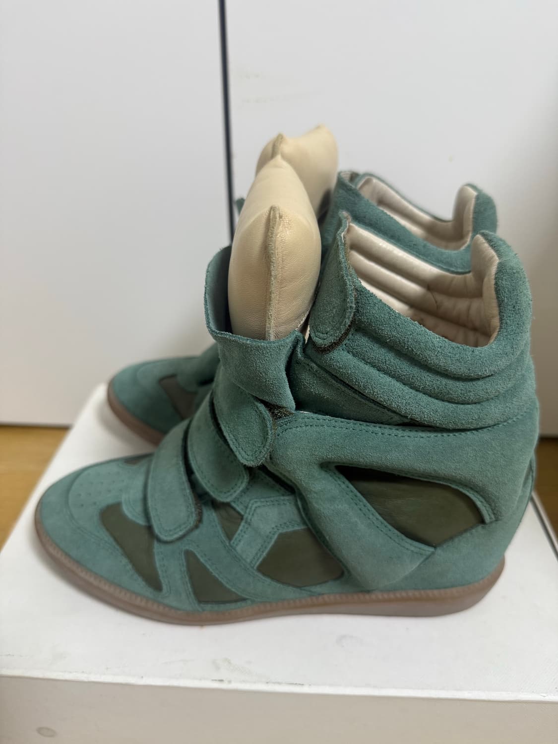 이자벨마랑 베켓 하이탑 스니커즈 그린 초록 38 상품이미지3