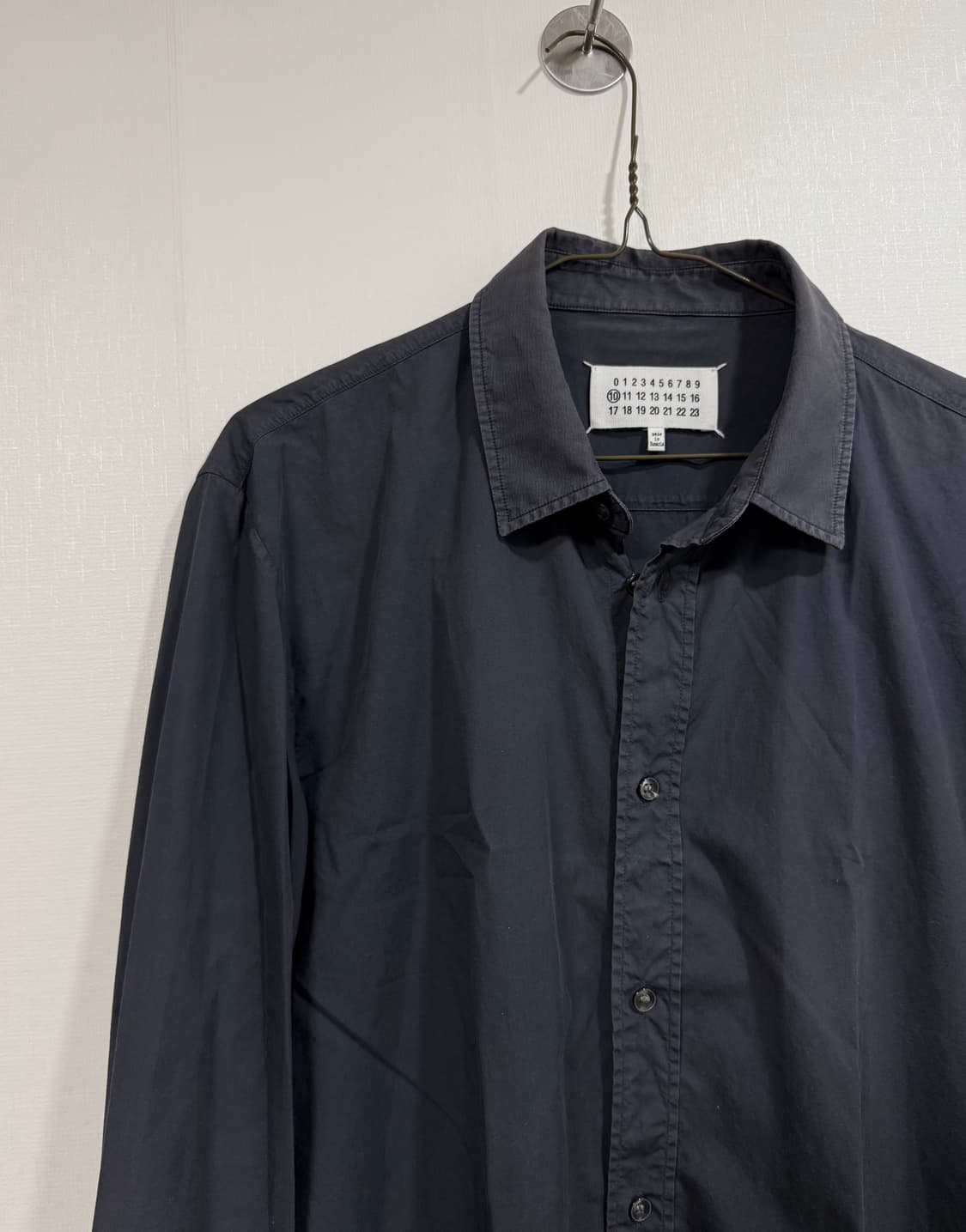 마틴 마르지엘라 콜드 그레이 가먼트 셔츠 상품이미지1