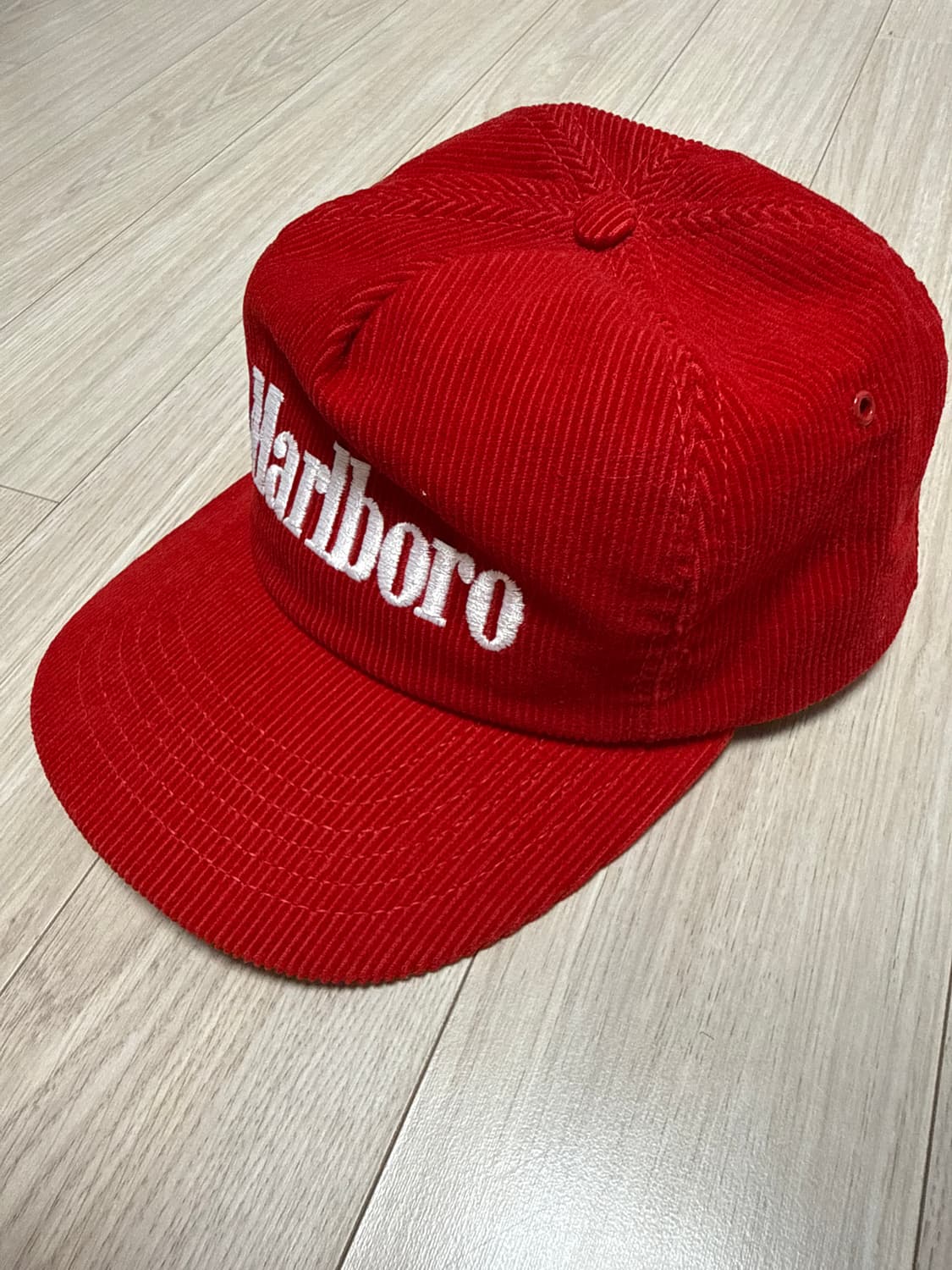 80s 빈티지 말보로 코듀로이 모자 Vintage Marlboro Cap 상품이미지3