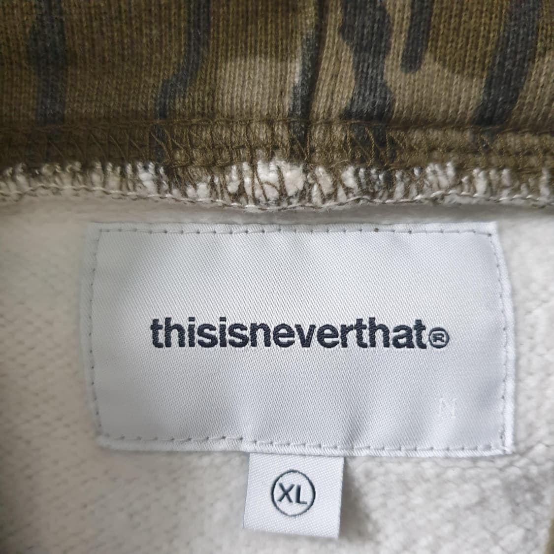 [무료배송] THISISNEVERTHAT 카모플라쥬 후드티 상품이미지2