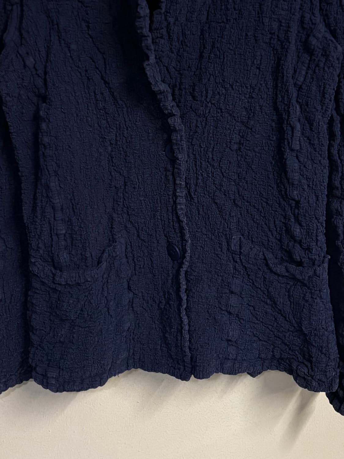 ISSEY MIYAKE me crinkle texture jacket n 상품이미지3